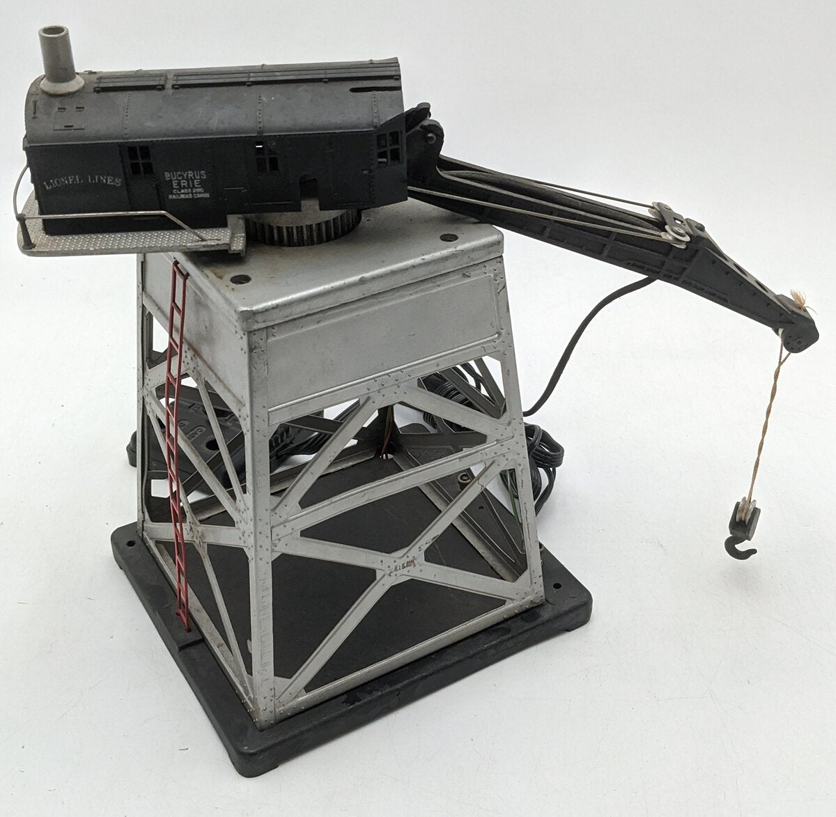 Lionel 182 Vintage O Gantry Crane w/Gray Smoke Stack