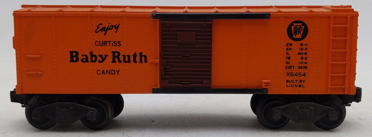Lionel X6454 Vintage O Baby Ruth Boxcar - Rare VG