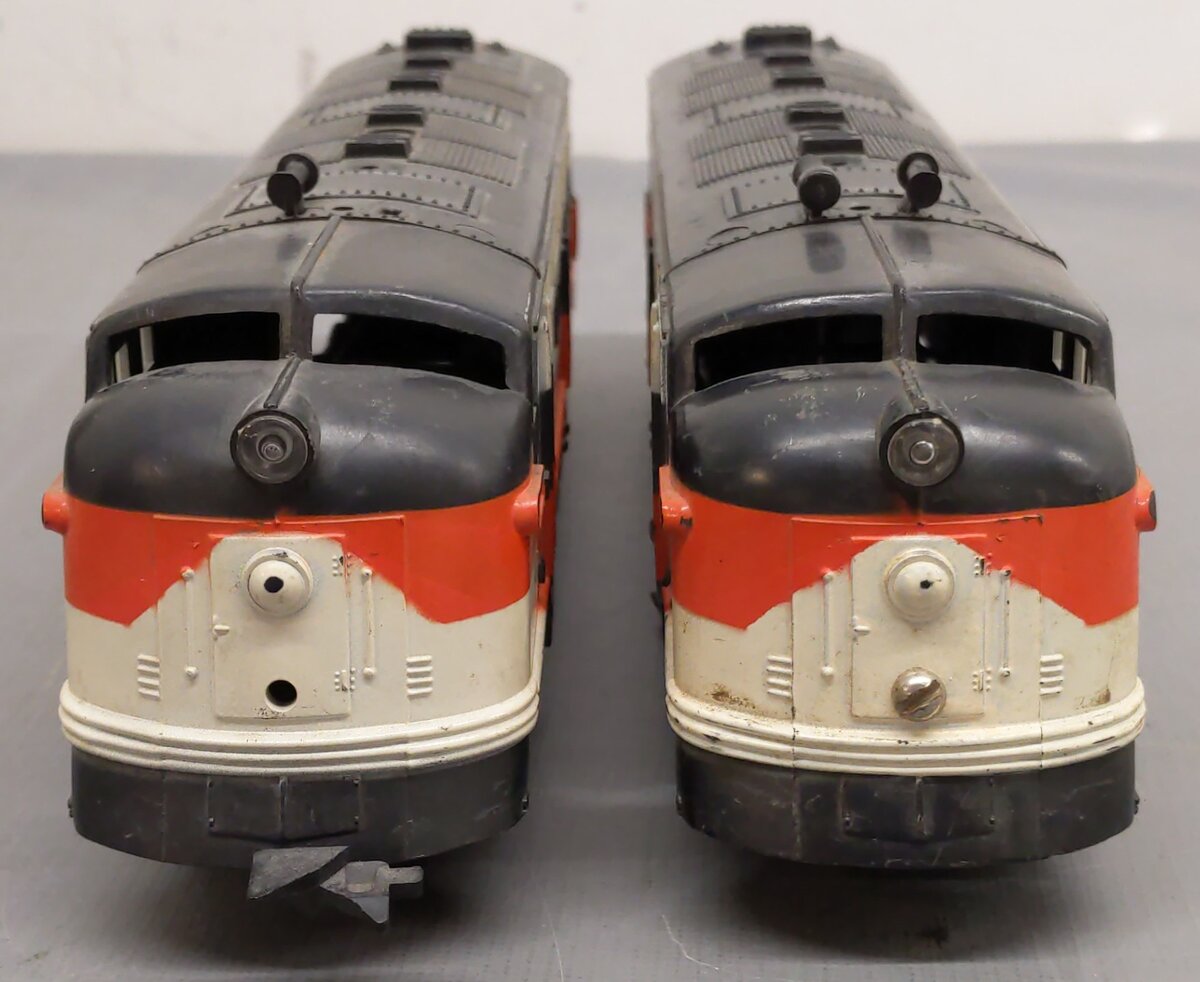 Marx 2002 Vintage O Gauge New Haven AA Diesel Locomotive Set