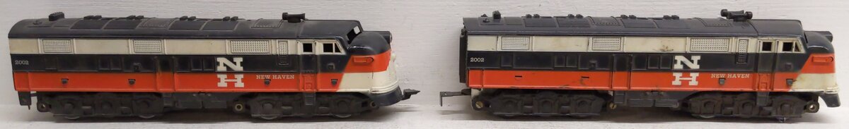Marx 2002 Vintage O Gauge New Haven AA Diesel Locomotive Set