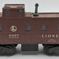 Lionel 6457 Vintage O SP Style Illuminated Caboose with Die-Cast Smokejack VG