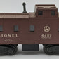Lionel 6457 Vintage O SP Style Illuminated Caboose with Die-Cast Smokejack VG