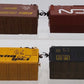 HO Scale Assorted Boxcars [4] VG