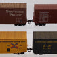 HO Scale Assorted Boxcars [4] VG