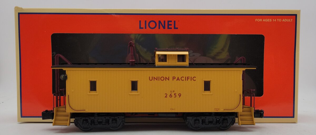 Lionel 2426400 O Union Pacific WWII Class CA-1 Wood Caboose #2659