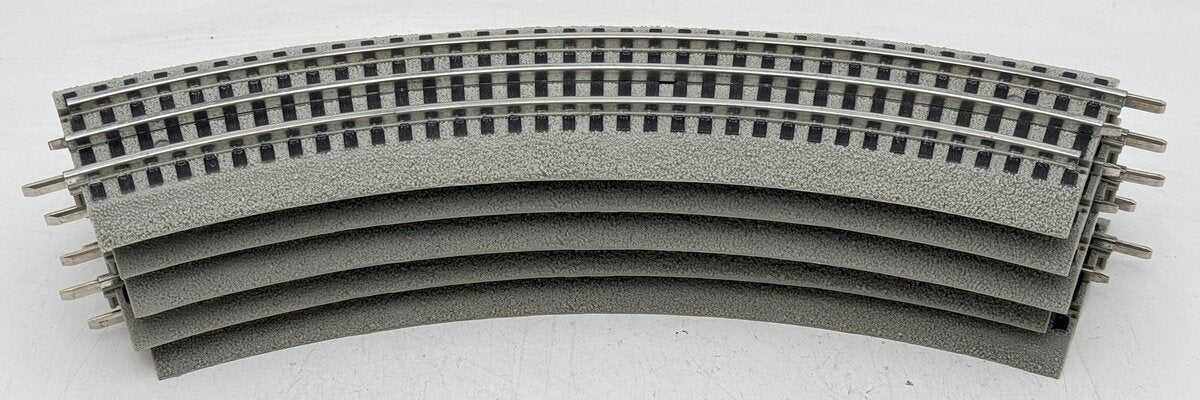 Lionel 6-12015 FasTrack O36 45-Degree Curved Track [15] EX