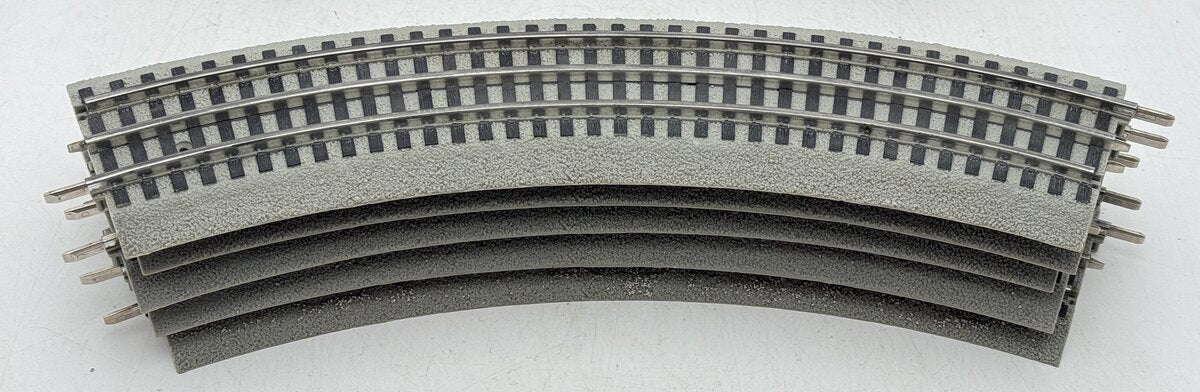 Lionel 6-12015 FasTrack O36 45-Degree Curved Track [15] EX