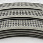 Lionel 6-12015 FasTrack O36 45-Degree Curved Track [15] EX