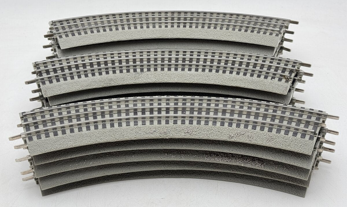 Lionel 6-12015 FasTrack O36 45-Degree Curved Track [15] EX