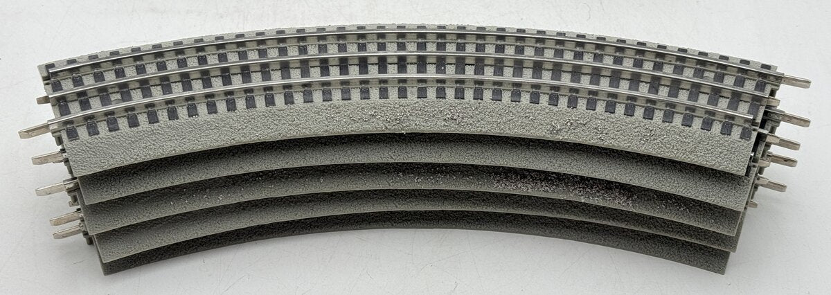 Lionel 6-12015 FasTrack O36 45-Degree Curved Track [15] EX