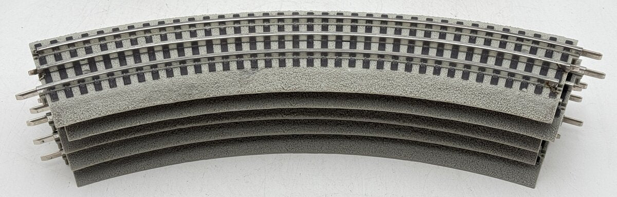 Lionel 6-12015 FasTrack O36 45-Degree Curved Track [15] EX