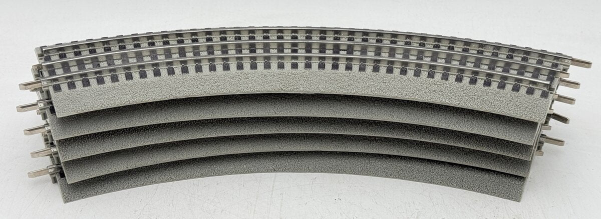 Lionel 6-12015 FasTrack O36 45-Degree Curved Track [15] EX