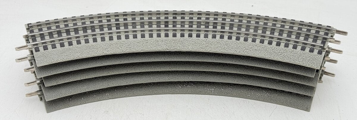 Lionel 6-12015 FasTrack O36 45-Degree Curved Track [15] EX