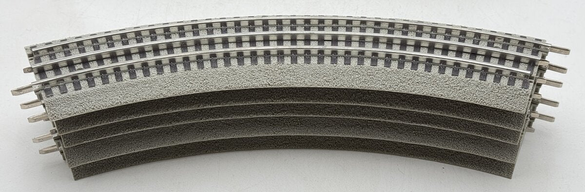 Lionel 6-12015 FasTrack O36 45-Degree Curved Track [15] EX