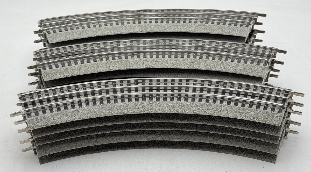 Lionel 6-12015 FasTrack O36 45-Degree Curved Track [15] EX