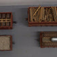Assorted O Scale Hopper Cars 2-Rail [4] #270 #84250 #283412 #342667 VG