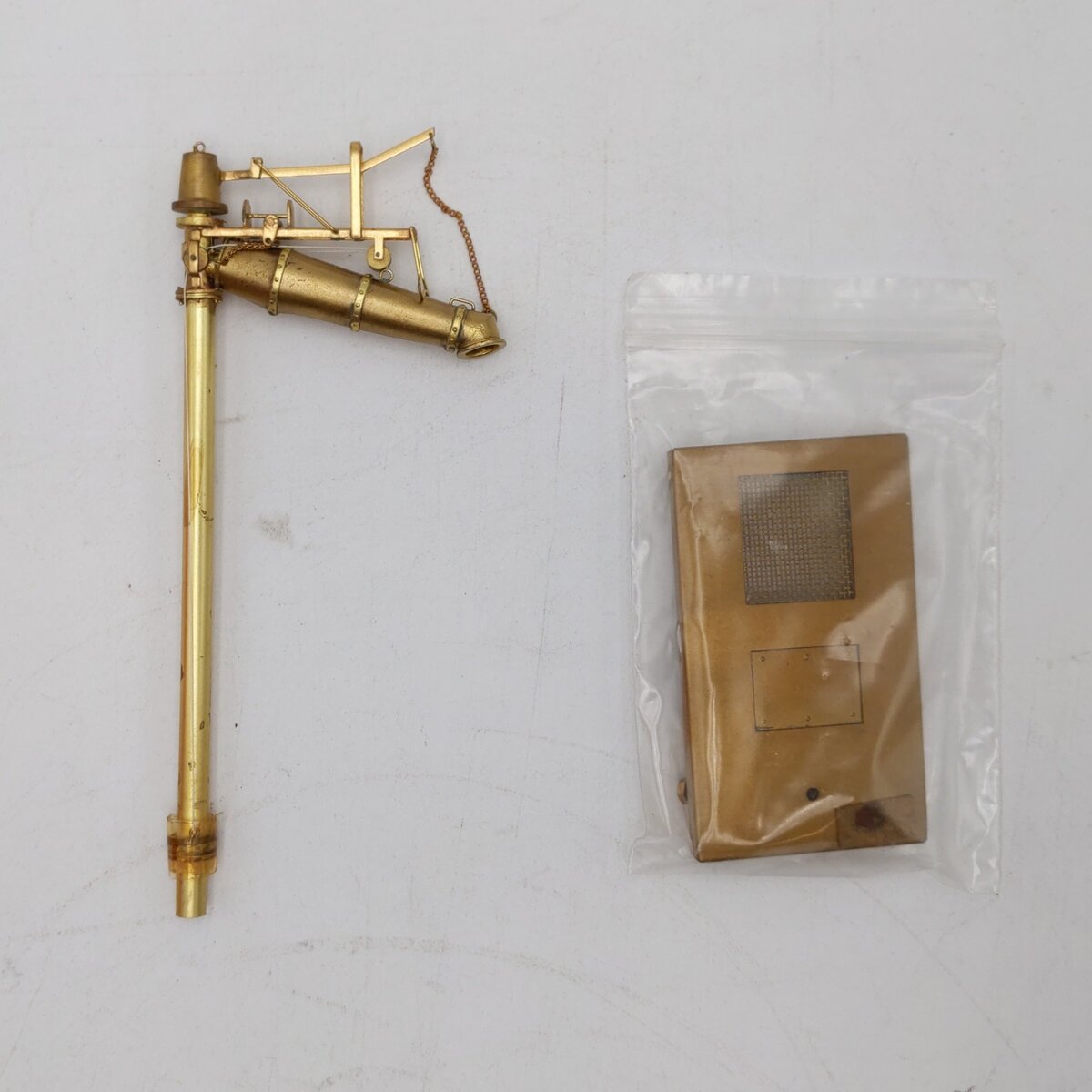 Precision Scale Co. 15343 O Scale Brass Water Column - Unpainted LN/Box
