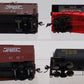 HO Scale Assorted Boxcars [4] VG
