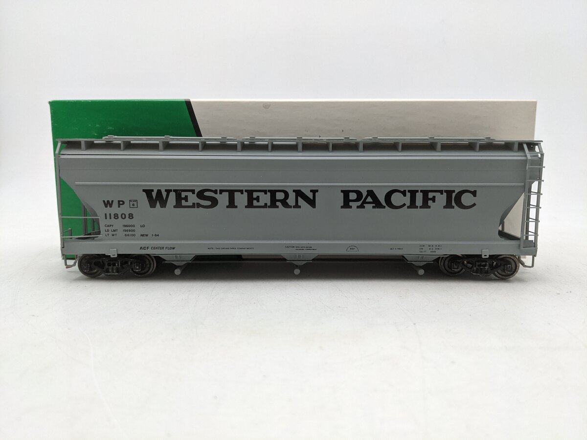 Pacific Rail 4650 S Scale Western Pacific Hopper #11808 EX/Box