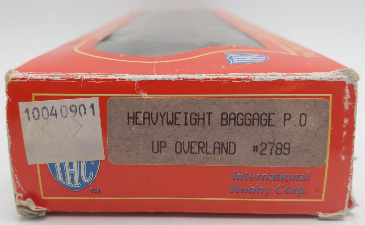 IHC 2789 HO Scale UP Overland Heavyweight Baggage RPO Post Car #202 - Custom EX/Box