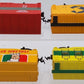 HO Scale Assorted Boxcars [4] VG