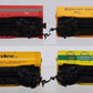 HO Scale Assorted Boxcars [4] VG