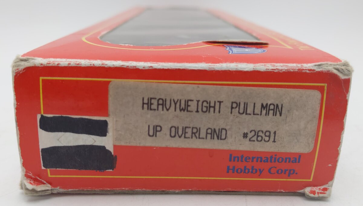 IHC 2691 HO Scale Union Pacific Overland Heavyweight Pullman Combo Car #130 EX/Box