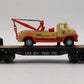 Menards 279-8314 O Scale Union Pacific Flatcar w/Ray's Wreckers Tow Truck #7020 LN/Box