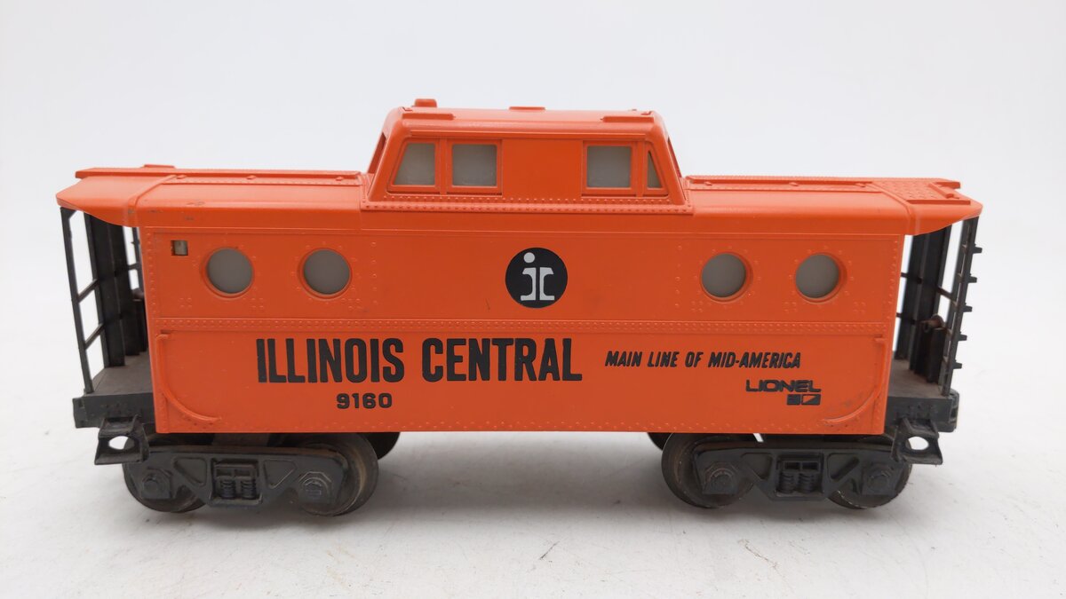 Lionel 6-9160 Illinois Central N5C Lighted Caboose EX/Box