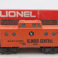 Lionel 6-9160 Illinois Central N5C Lighted Caboose EX/Box