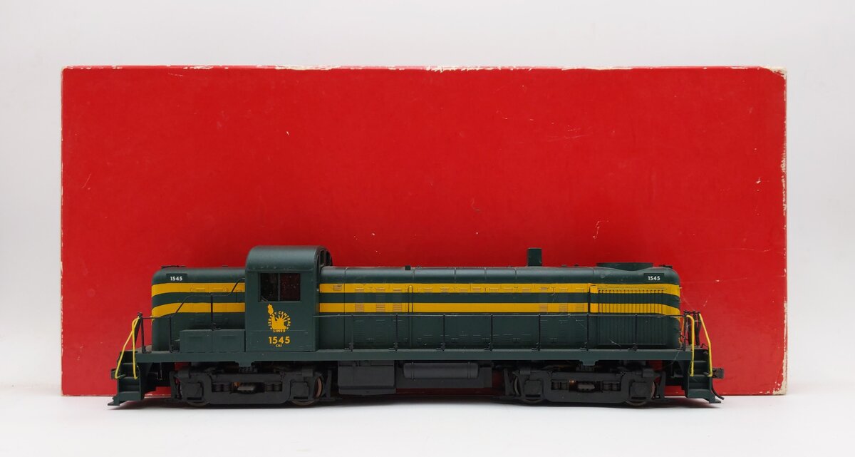 Weaver 5011 O Scale Central of New Jersey RS-3 Diesel Locomotive #1545 - 2 Rail EX/Box