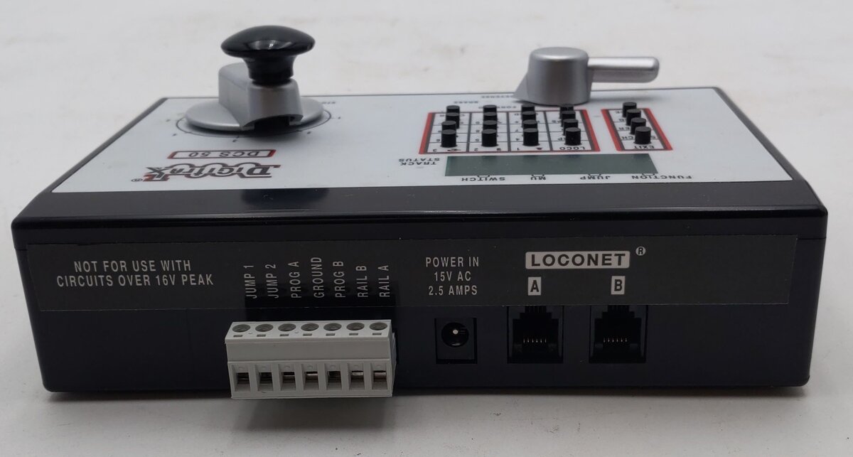 Digitrax DCS50 Zephyr Command Starter Set (No Decoder Tester/LT1 Cable) LN/Box