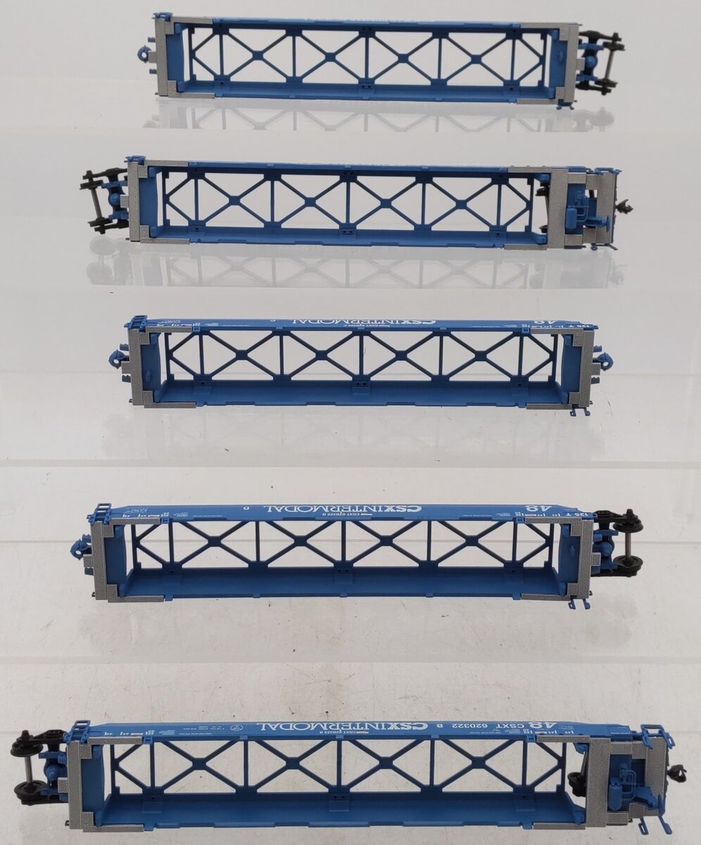 Con-Cor HO Scale Central Soya Stack Train #620322 EX