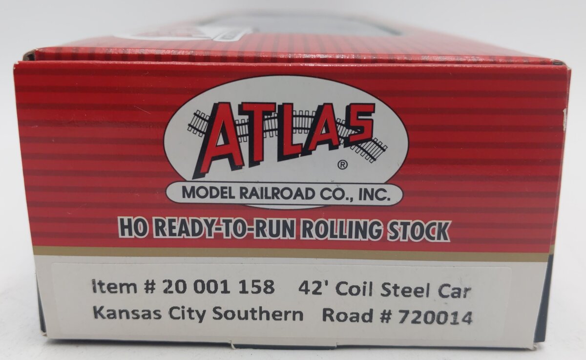 Atlas 20001158 HO Kansas City Southern 42' Coilcar #720014 LN/Box