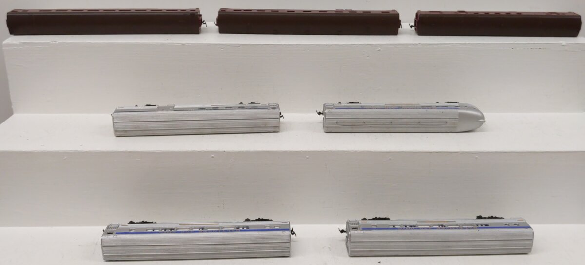 Tyco, Bachmann, & AHM HO Assorted Passenger Cars [7] EX/Box