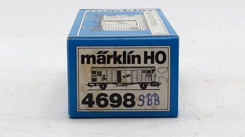 Marklin 4698 CFF Box Car w/ Brakeman's Cab VG/Box