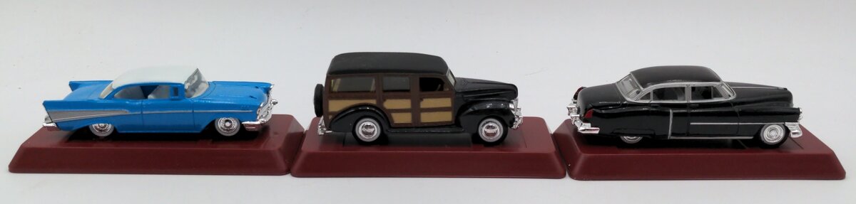 Ertl 2810-1HEL 1:43 1940 Ford/1952 Cadillac/1957 Chevy SpecialEdition (Set of 3) EX/Box