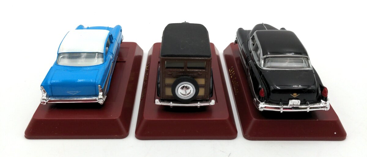 Ertl 2810-1HEL 1:43 1940 Ford/1952 Cadillac/1957 Chevy SpecialEdition (Set of 3) EX/Box