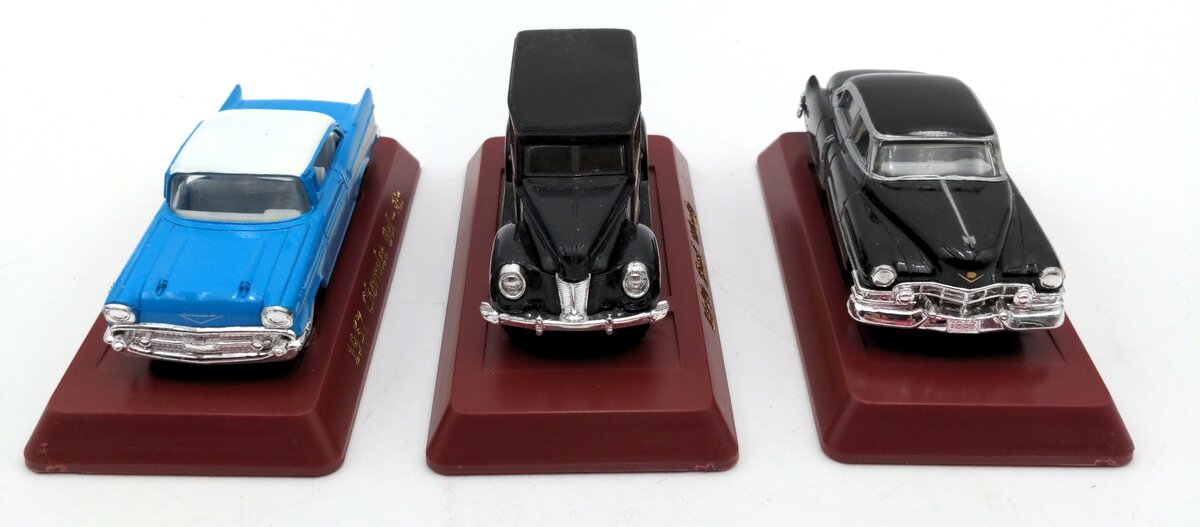 Ertl 2810-1HEL 1:43 1940 Ford/1952 Cadillac/1957 Chevy SpecialEdition (Set of 3) EX/Box