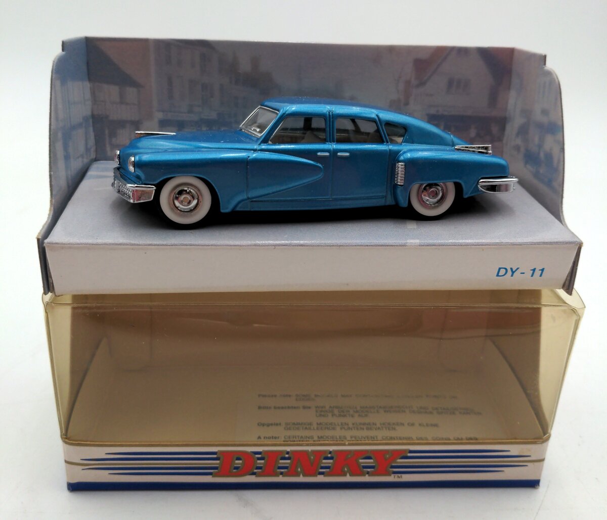 Matchbox DY-11B 1:43 Die Cast Dinky Collection Blue 1948 Tucker Torpedo NIB
