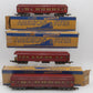 American Flyer S Post-War Passenger Cars: 652, 654 [3] VG/Box