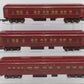 American Flyer S Post-War Passenger Cars: 652, 654 [3] VG/Box