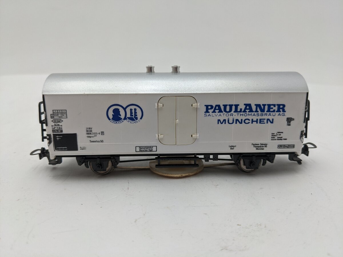Herkat 1352 HO Scale Paulaner Munchen Track Cleaning Car VG/Box