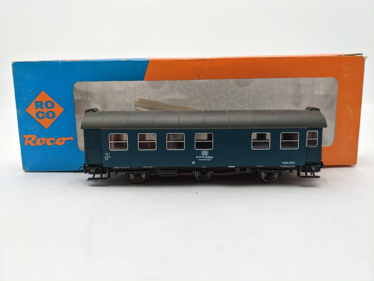 Roco 44320A Deutsche Bundesbahn Passenger Car #60 80 99-25 609-1 EX/Box