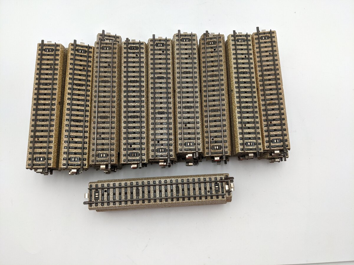 Marklin 5106 HO Scale Metal Straight Track (98) VG