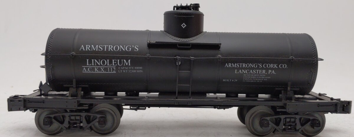 Lionel ACKX 112 O Gauge Armstrong Cork Co Tank Car #112 VG/Box
