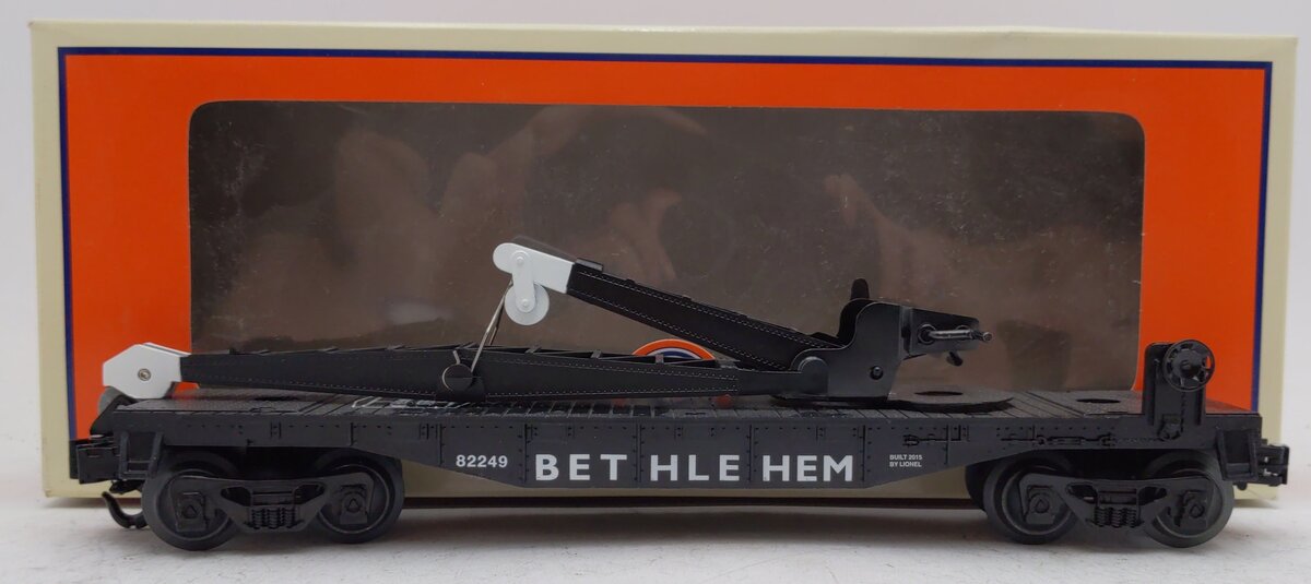 Lionel 6-82249 O Bethlehem Steel Boom Car EX/Box