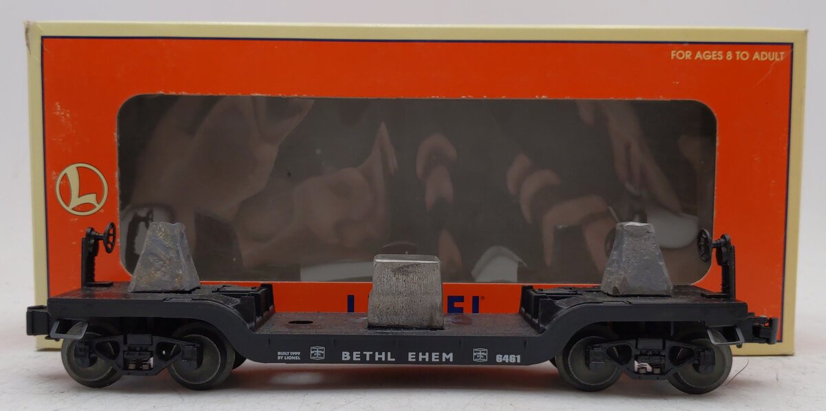 Lionel 6-36040 Bethlehem Flatcar with K-4 Tooling Load EX/Box