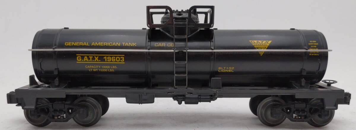 Lionel 6-19603 O Gauge GATX Single Dome Tank Car EX/Box