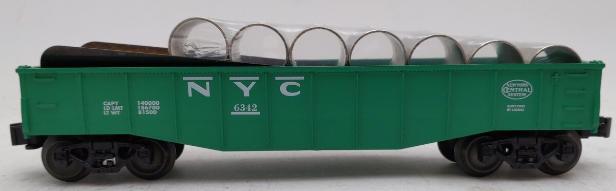 Lionel 6-19478 O Gauge New York Central Culvert Gondola Car #6342 EX/Box